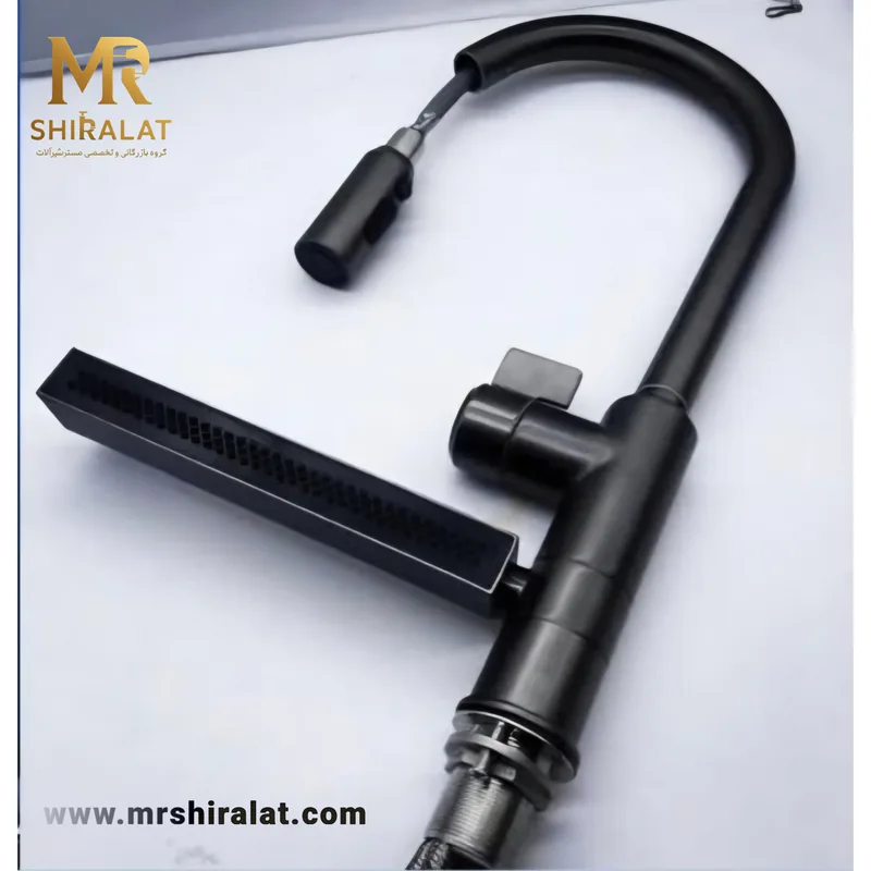 شیر ظرفشویی شاوری با آبشاری متحرک برند هوادیاو